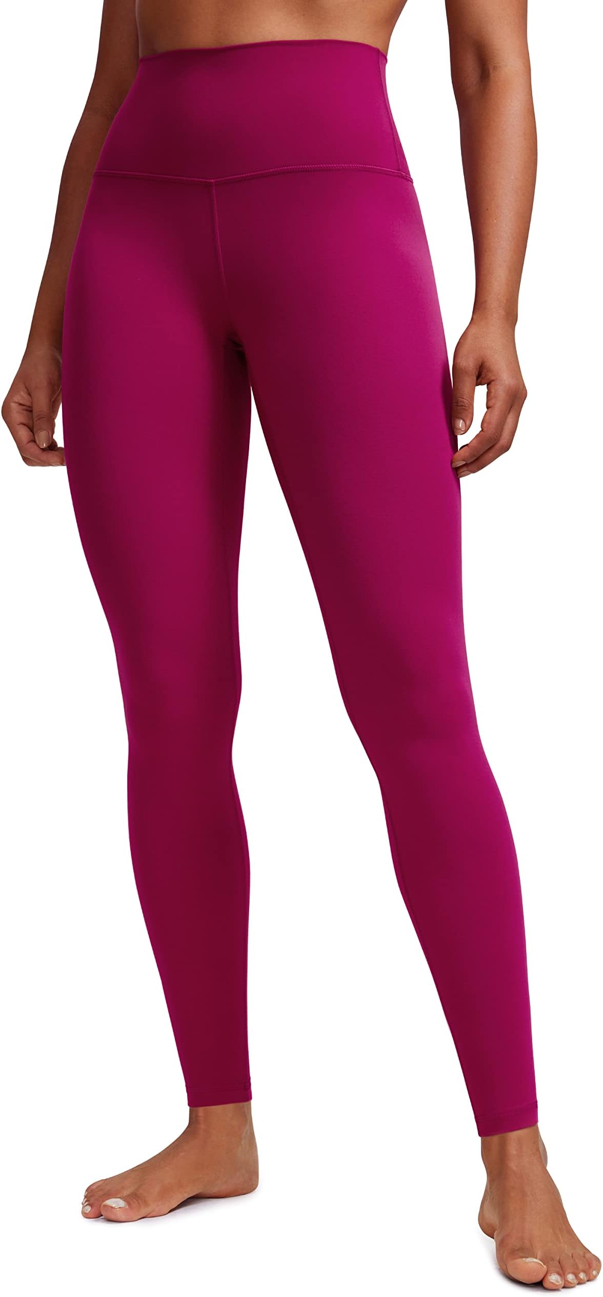 CRZ YOGA Women's Butter Luxe Leggings 25 Inches - High Waisted Buttery Soft Comfort Lounge Leggings