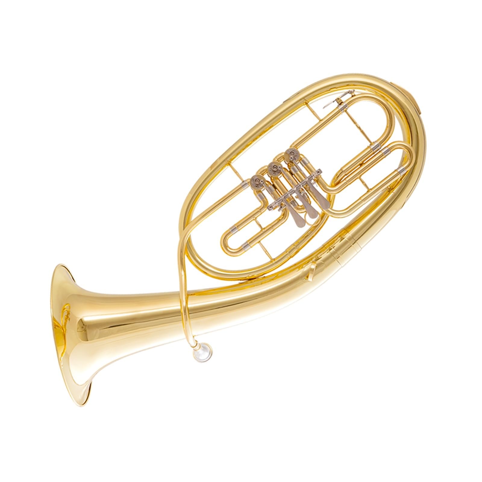 Professionelles Euphonium Aus Messing B Dur Dritte Oder Vierte Tonart Euphonium Tenorinstrumente Alle Gelb(3/4)