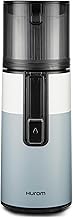 Hurom H400 Cold Press Juicer Machine, Award Winning Masticating Slow Juicer, Easy to Clean, Strainer & Hands Free with Self Feeding, Wide Mouth Hopper, Easy Assembly Two-Tone Blue