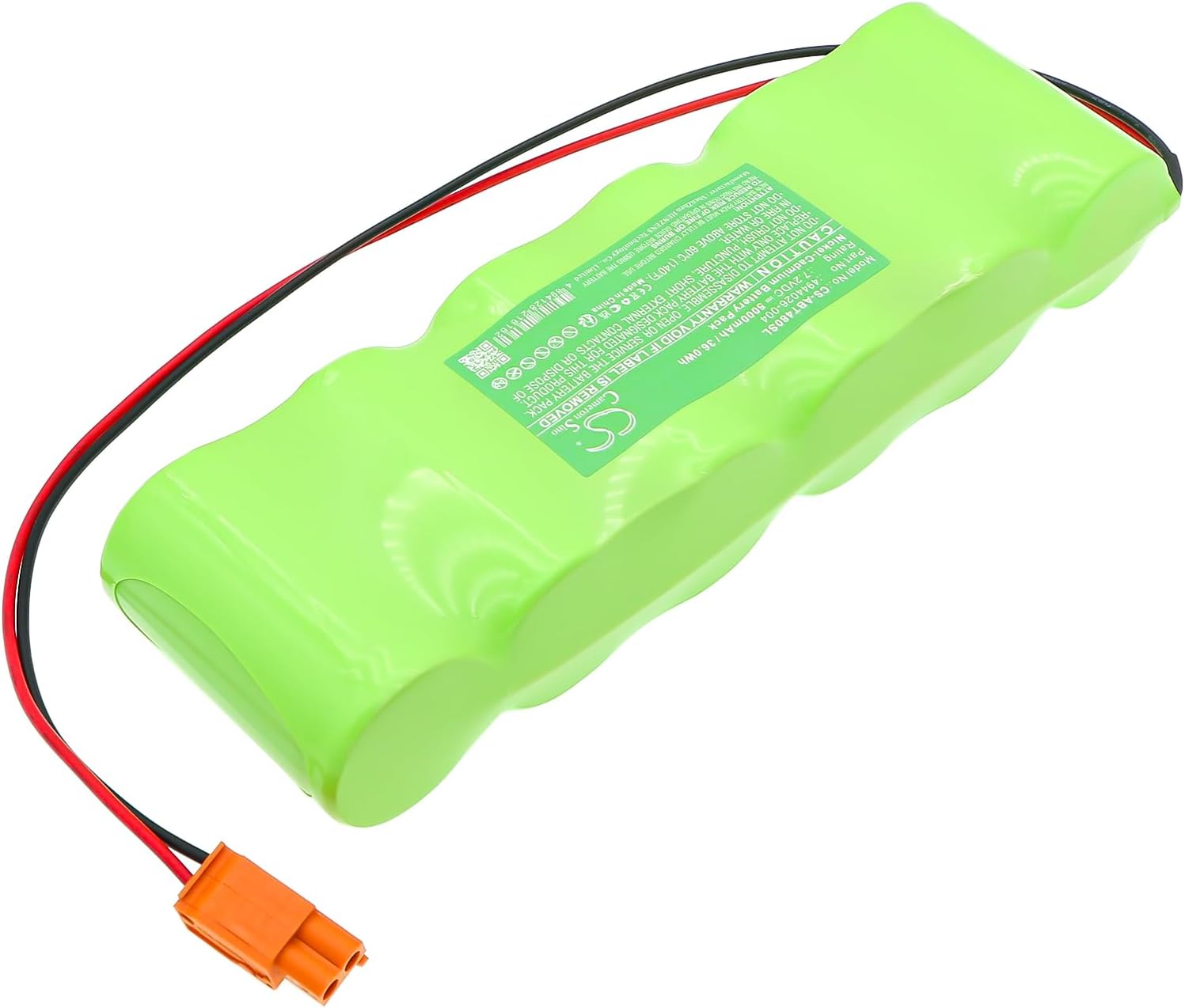 Battery for ABB 001-4944026-4/S, 3HAB9307-1, 3HAB9999-2, 418446884, 4944 026-4, 4944026-4, VTD 70, 6VTD 70, 6VTD70, 786595, 787639, 87639 PN:ABB 4944026-004 5000/36.0Wh