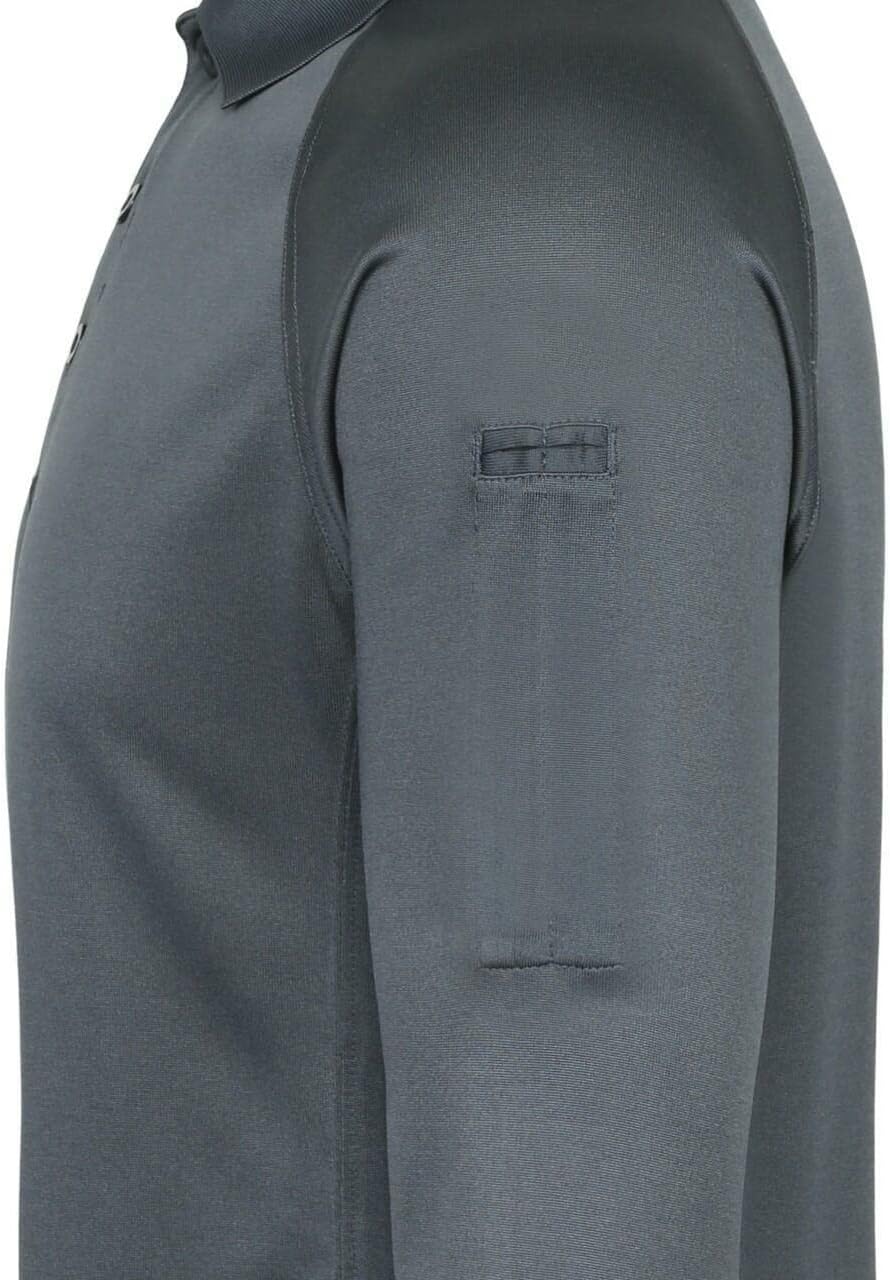 LA Police Gear Operator Performance Tactical Men's Long Sleeve Polo, Lightweight, Anti-Wrinkle, Comfortable Men's Polo Shirt - Image 4