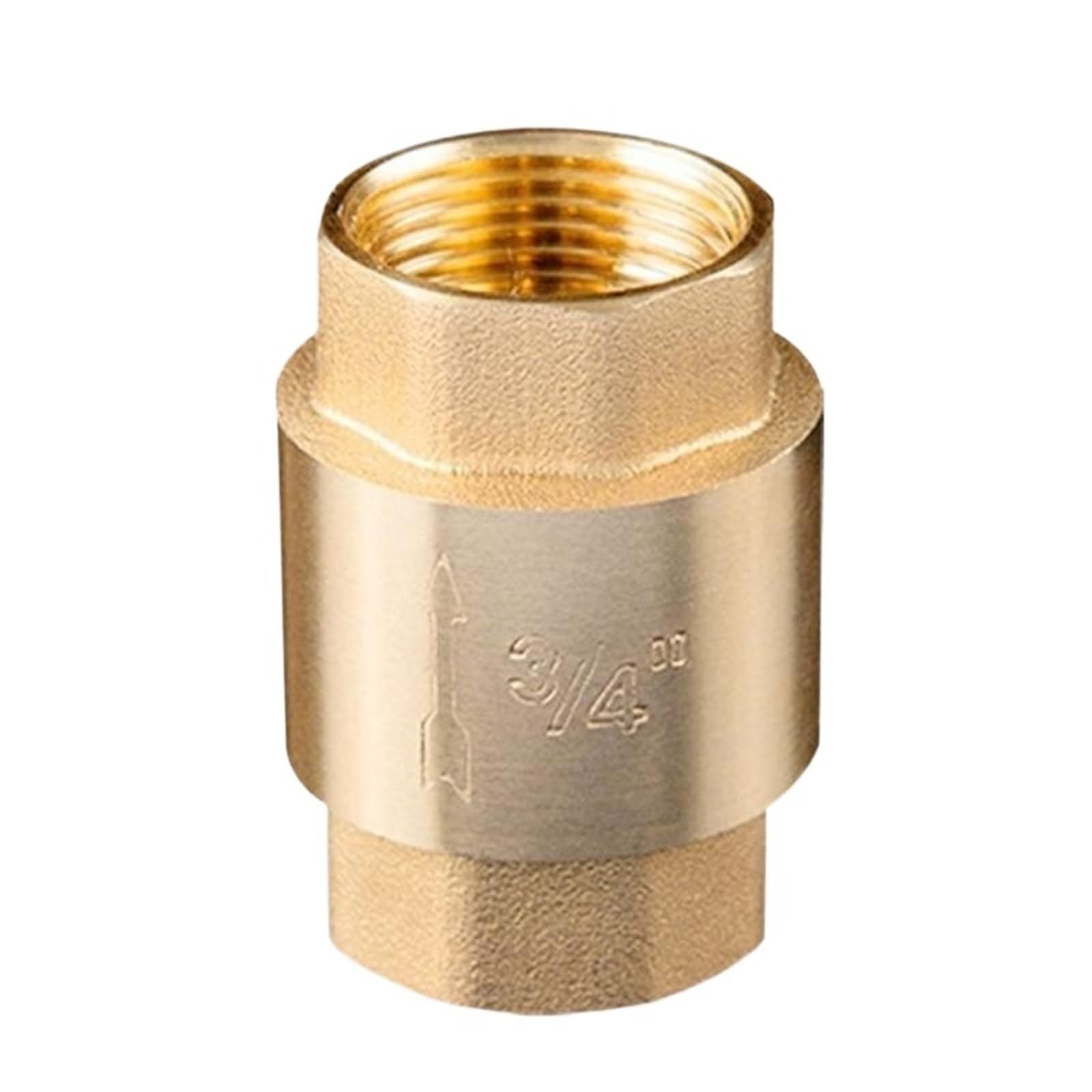 Dkgnyxnplj Dn20 For Medium Brass Inline Spring Check Valves Non Return Valves Dn20/Dn15(Dn20 For Medium)