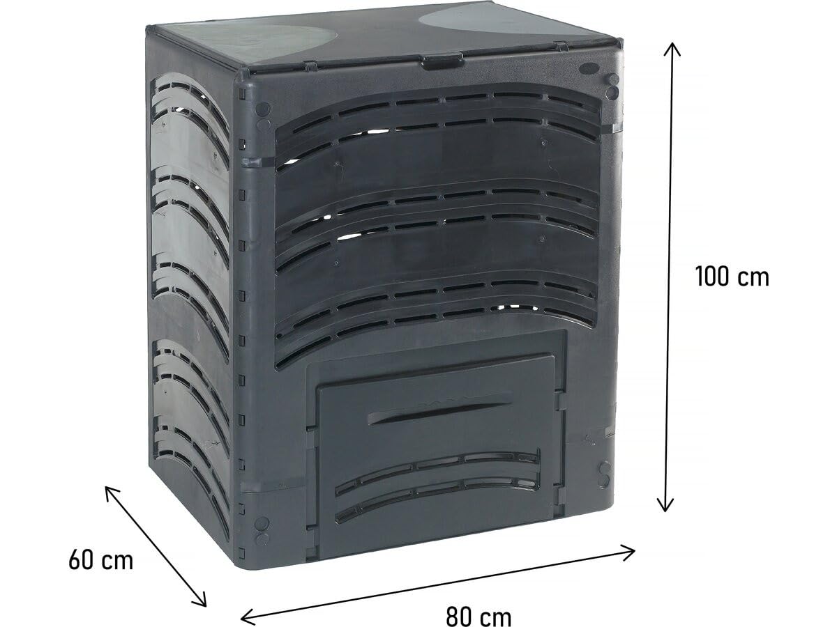 Belli 0229 2 Kompost'Eco 500 L Czarny 80 x 100 cm