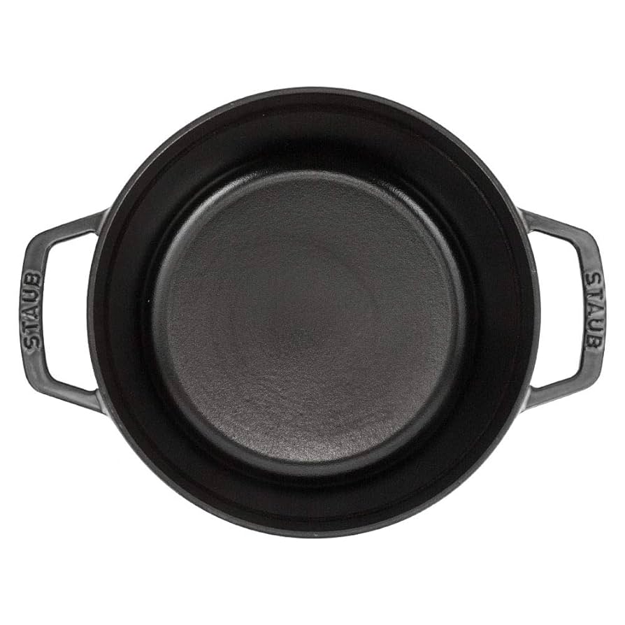 ストウブ　ココット ラウンド　グレー　22cm 両手鍋　鍋 ピコ・ココット 【並行輸入品】ストウブ 鍋 22cm ラウンド