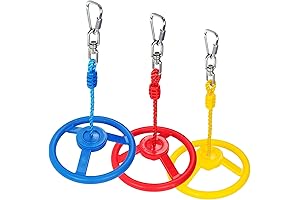 Rainbow Craft 3-Pack Ninja Wheel Obstacle for Kids