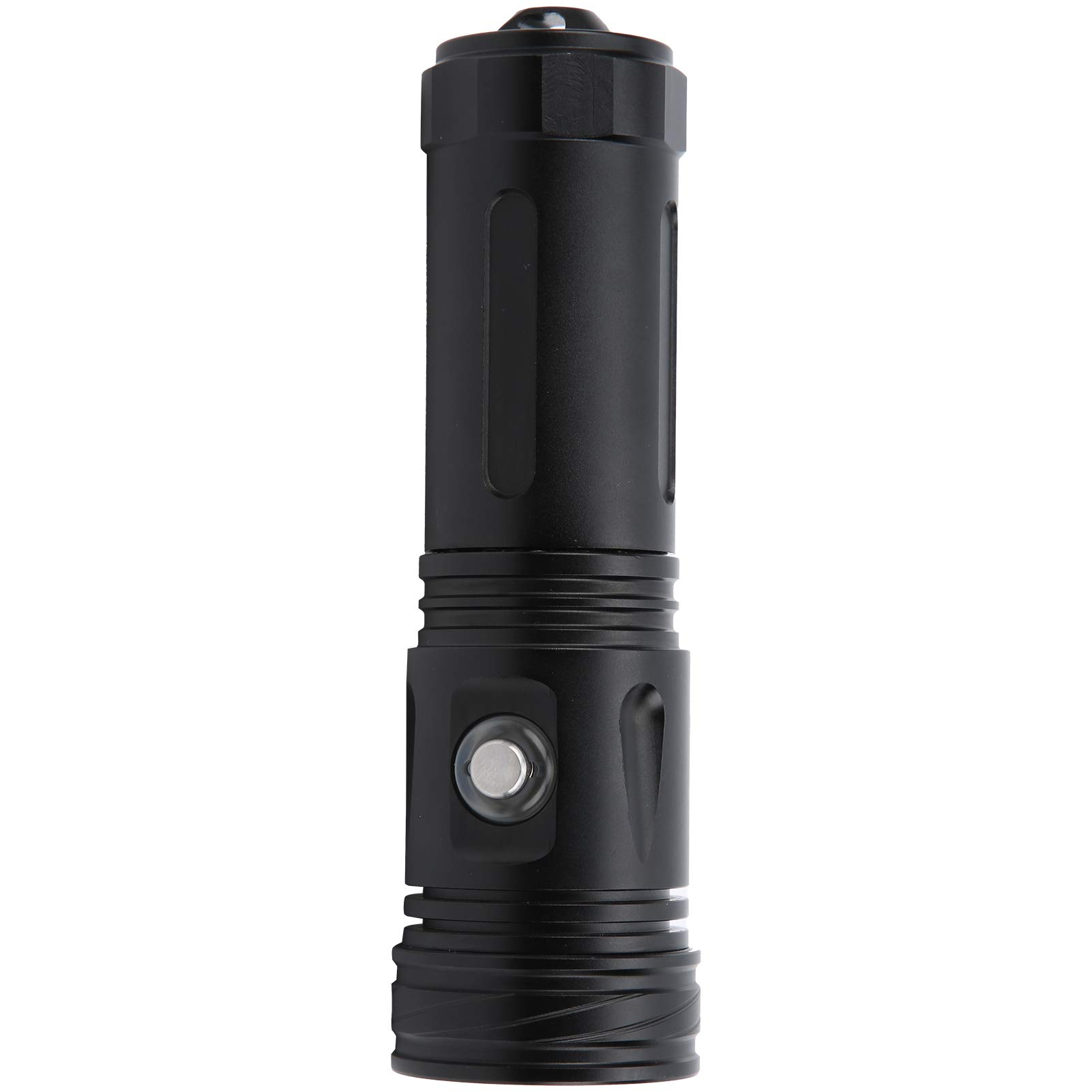 Torcia Subacquea, Torcia Impermeabile IPX8 Torcia Subacquea a LED per Immersione Lampada Professionale e Ricaricabile per Illuminazione Subacquea