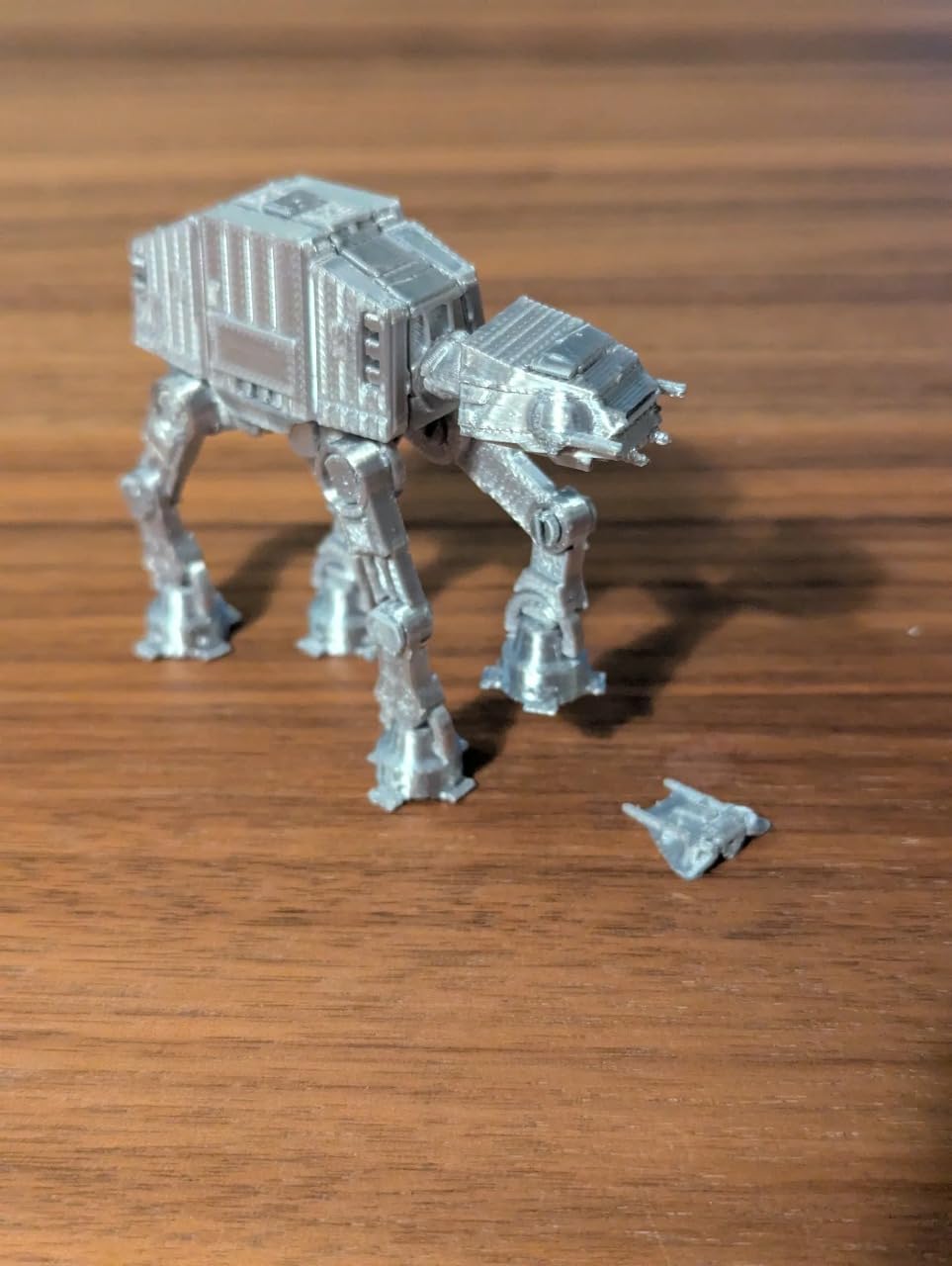 Beoals at-at Kit Card Model with Mini T-47 Airspeeder,Inspired Collectible Display Piece, Multicolor - Image 2 thumbnail