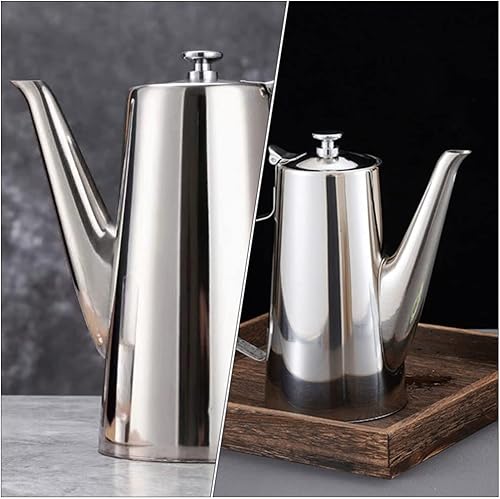 Miniatura 2 de Luxshiny Hervidor de acero inoxidable Hervidor de agua de cuello de cisne 1 pieza jarra de agua para el hogar