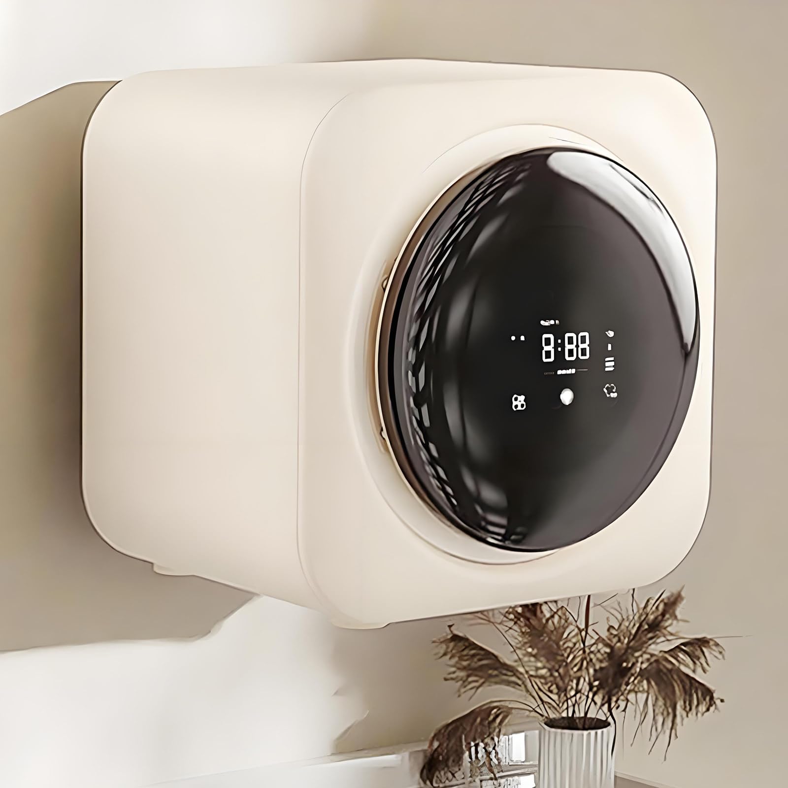 Lavadora Portátil - Lavadora Portátil Totalmente Automática con Función De Autolimpieza De Tambor - Mini Lavadora De Calcetines De 3,5 L - Secadora De Ropa Pequeña De Pared Wallhanging