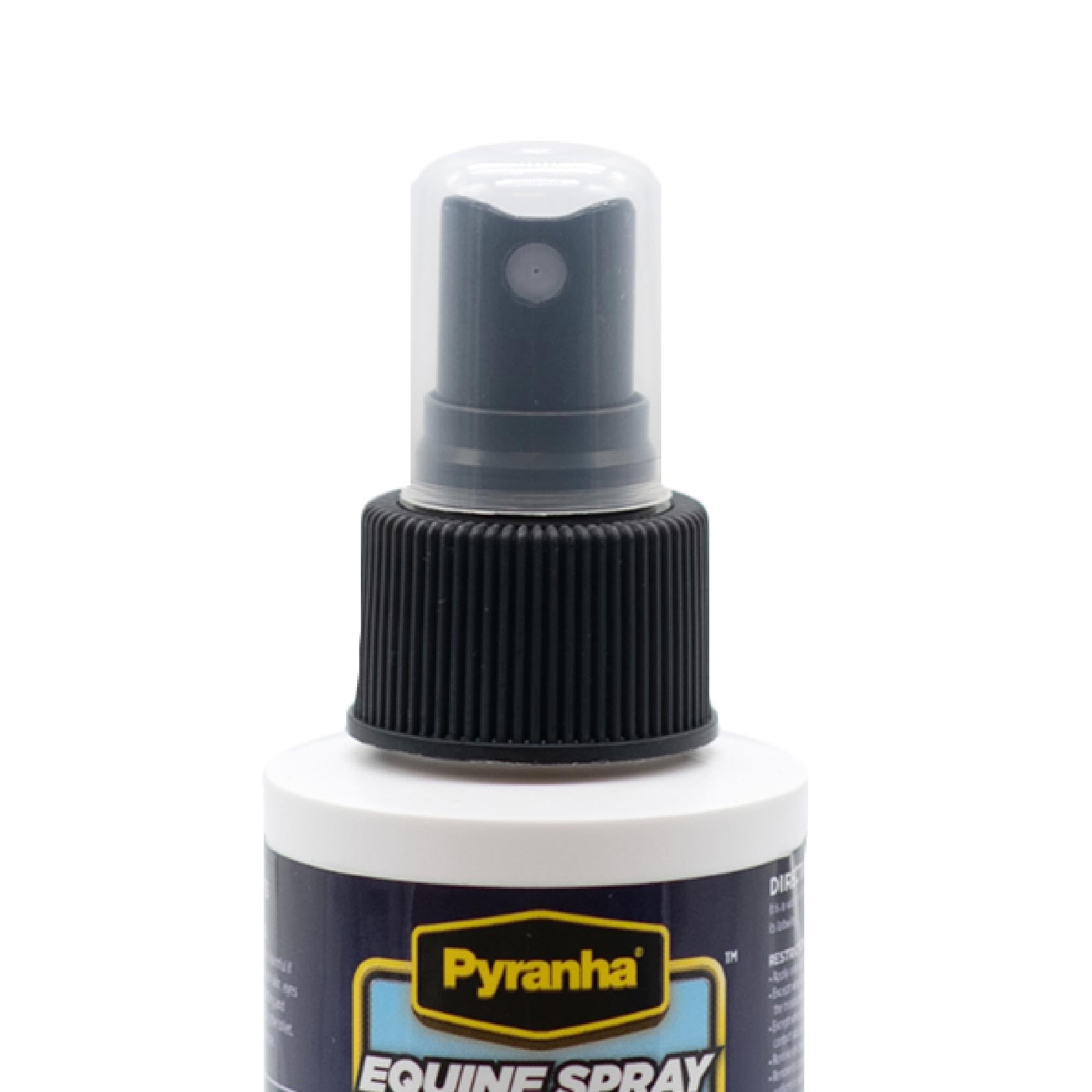 Pyranha Equine Spray and Wipe Fly Repellent for Horses – Water-Based Formula with Citronella Scent, Long-Lasting, Dust-Free, No Shake Required, 3.4 oz - image 2