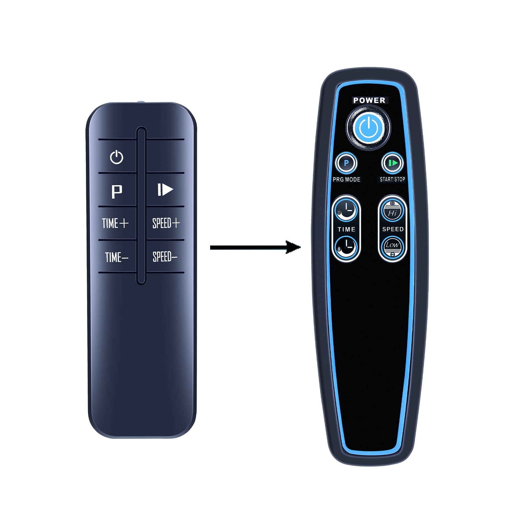 PZL Replacement Remote Control for LifePro Waver Vibration Plate Exercise Machine