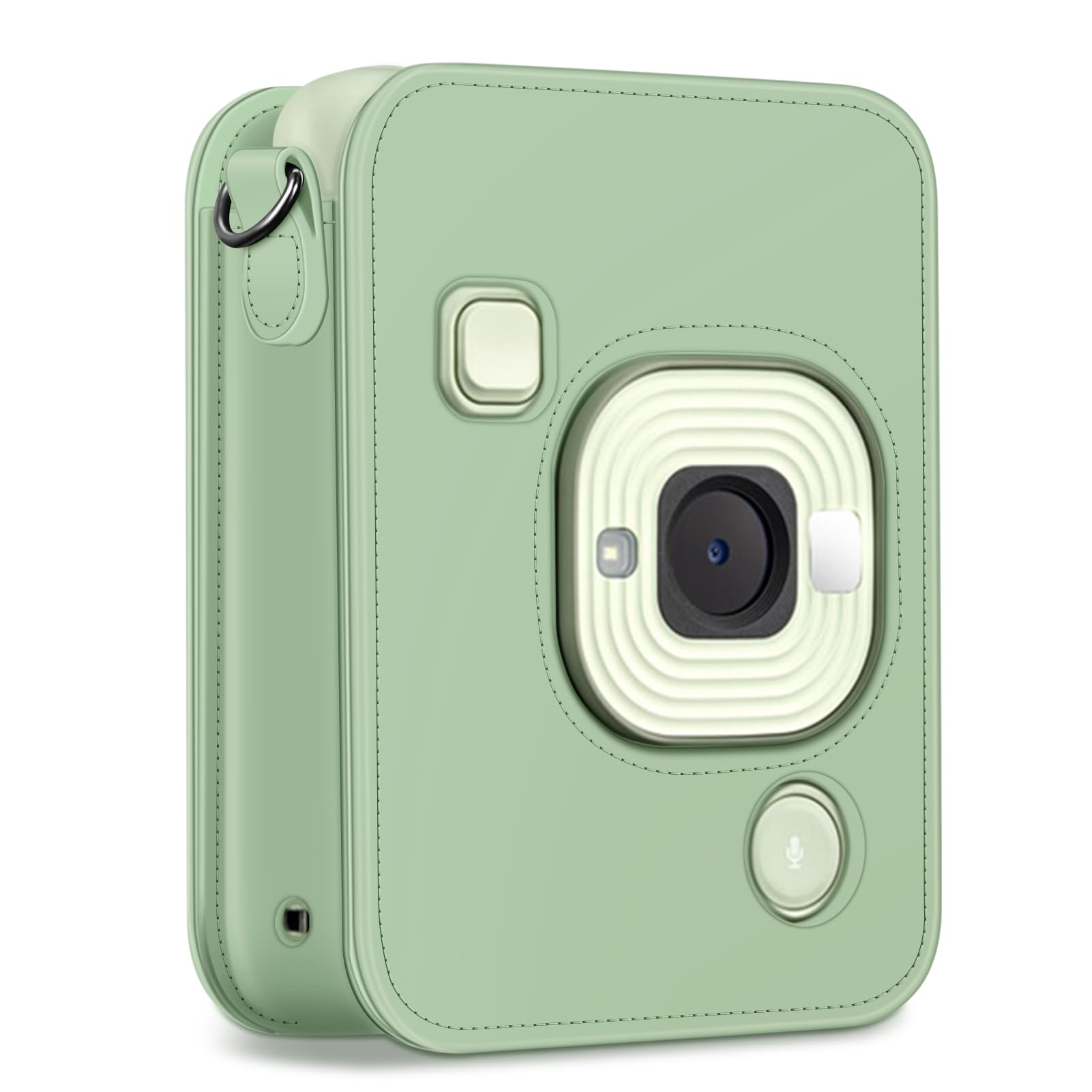 FINTIE Custodia per Fujifilm Instax Mini LiPlay - PU Protettiva Borsa con Cinturino Regolabile per Fujifilm Instax Mini LiPlay Fotocamera Ibrida Istantanea,