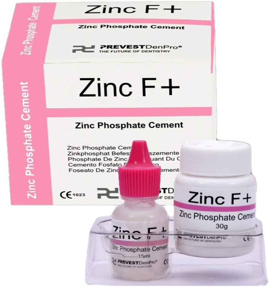 Zinc F+ Zinc Phosphate Cement Radiopaque Dental Cement BigaMart