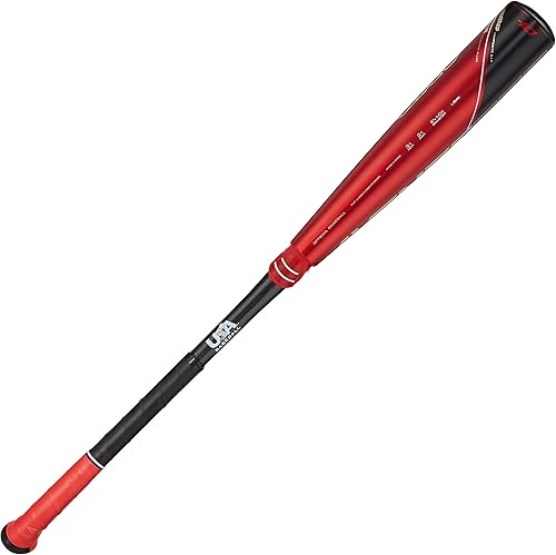 Miniatura 2 de Axe Bat 2023 Avenge Pro Hybrid (-10, 2-58 pulgadas) USA Bate de béisbol, híbrido de 3 piezas, rojonegro