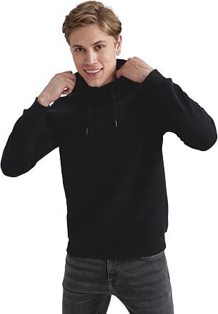 DeFacto Erkek Regular Fit  al Yaka Sweatshirt