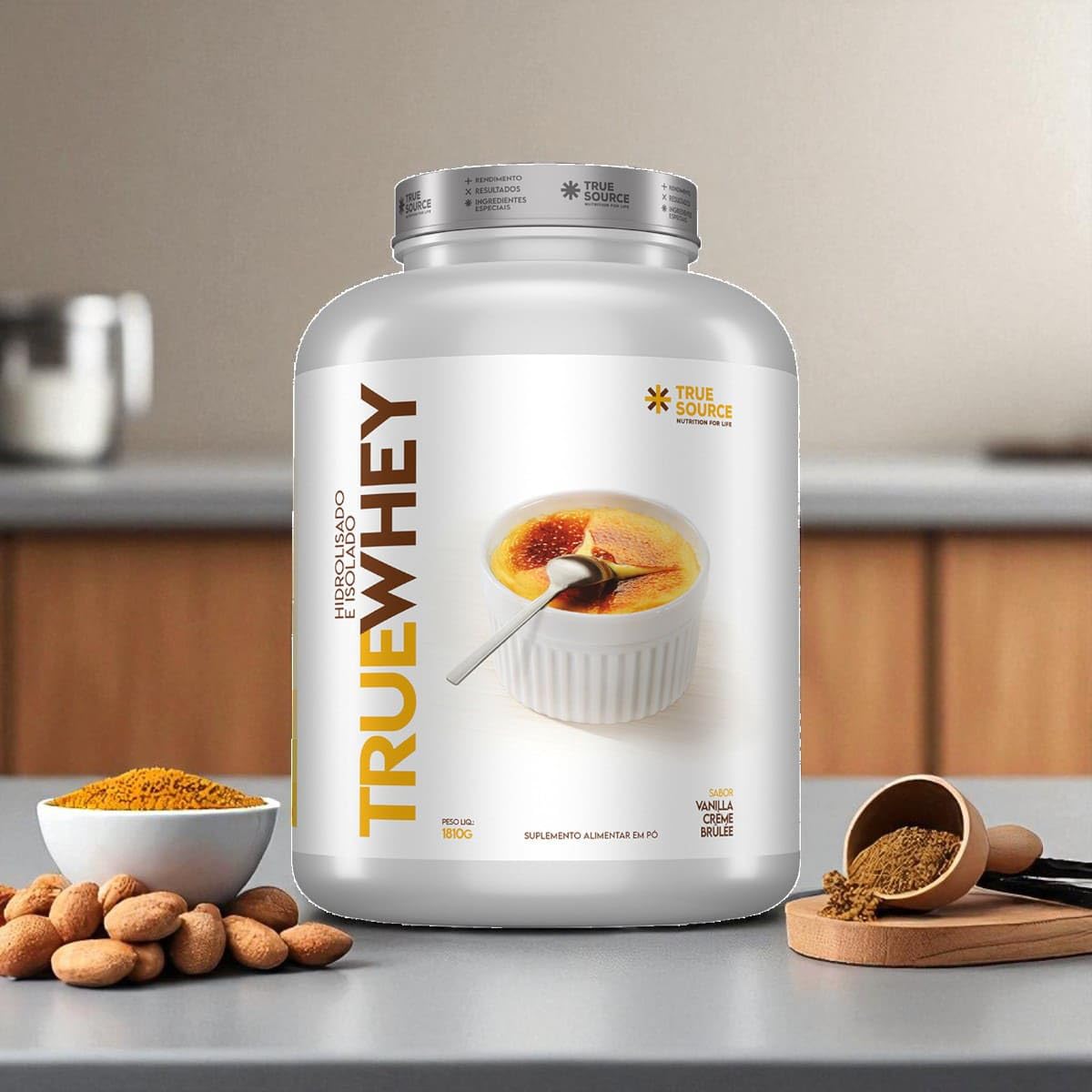 True Source True Whey Protein Hidrolisado E Isolado – 1810G Vanilla Crème Brûllè em promoção! Veja a oferta e mais achadinhos de Vitaminas & Suplementos 6 Hoje é o melhor dia para comprar True Source True Whey Protein Hidrolisado E Isolado – 1810G Vanilla Crème Brûllè com aquele preço maroto! Promoção! Aproveite a oferta! 6