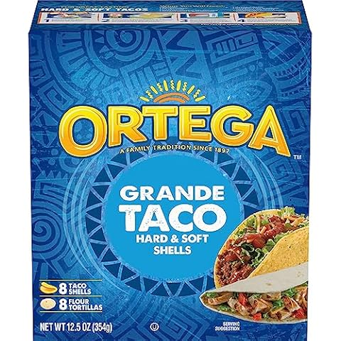 Ortega Grande Hard & Soft Taco Shells, 8 Taco Shells & 8 Tortillas Cover
