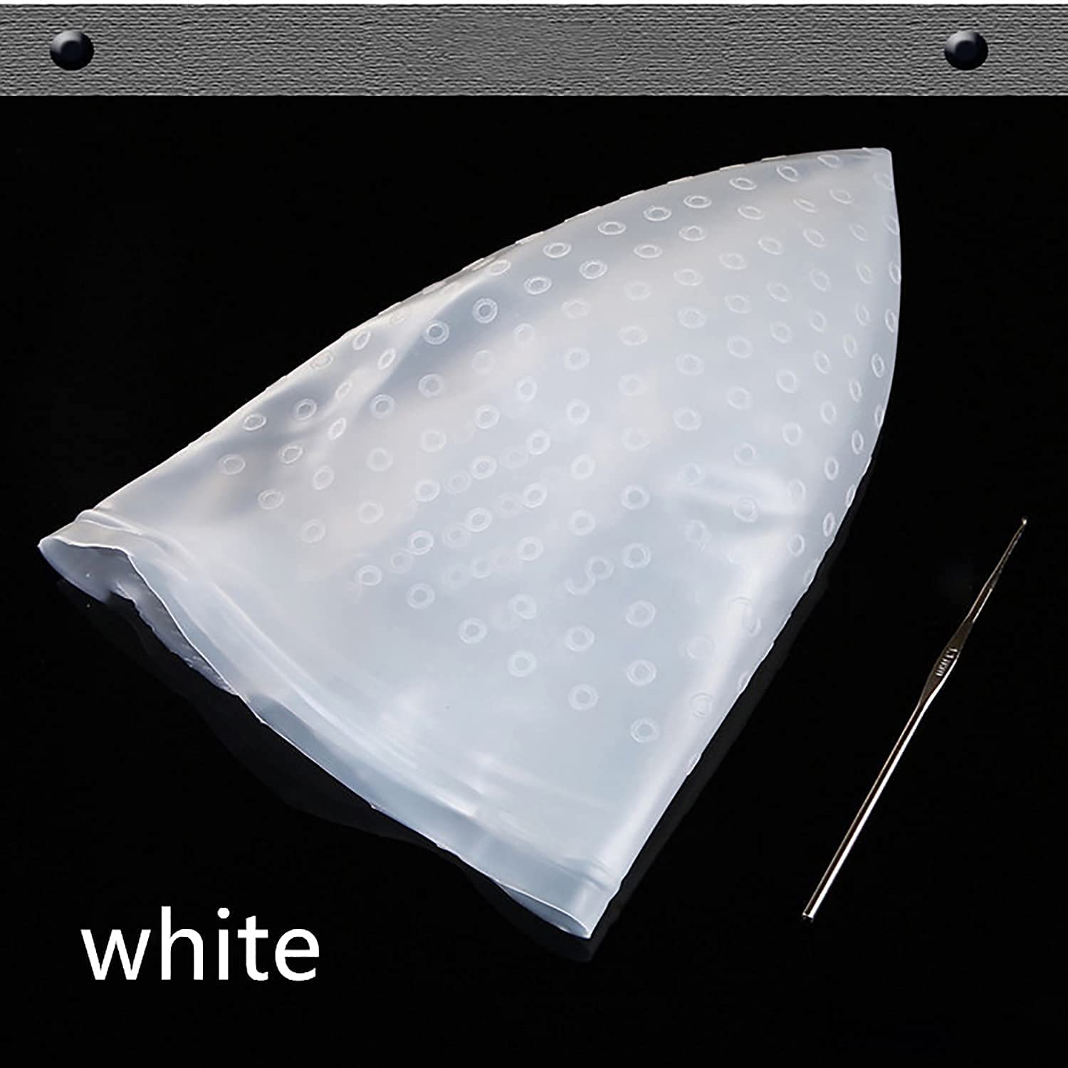 Aadav Highlight Cap Silicone Hair Dye Cap Reusable Multicolor Hair Dyeing Hair Colour Cap with Hooks Home Salon for Women Men Girls Dyeing Hair - Image 5 thumbnail
