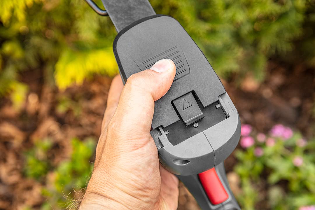 GRAPHITE Cortacésped 3 en 1 para arbustos, setos y corrección de bordes de césped, sin batería de iones de litio de 18 V, cortacésped, cortasetos y tridente, accesorio de 3/8 pulgadas, peso 1,83 kg