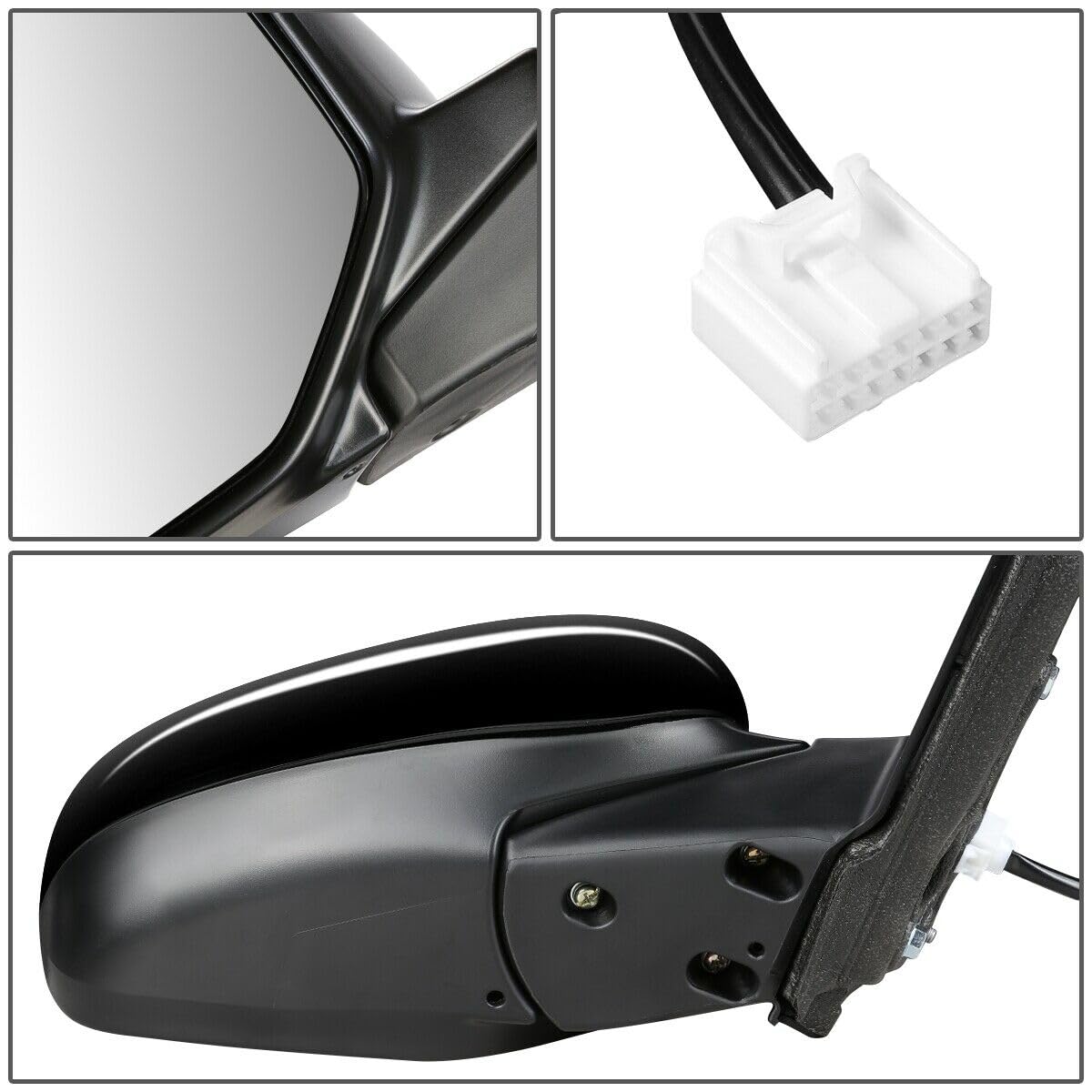 Amazon.com: CARABBIT 1pc Right Passenger Side Paintable Power 