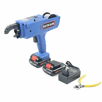 DNYSYSJ Automatic Rebar Tier Tying Machine 8-34mm Steel Strapping Tying Tool