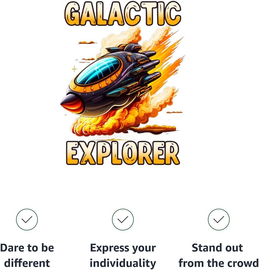 Galaxy Themed Kids' Classic Fit T-Shirt - Space T-Shirt - Printed Classic Fit Tee