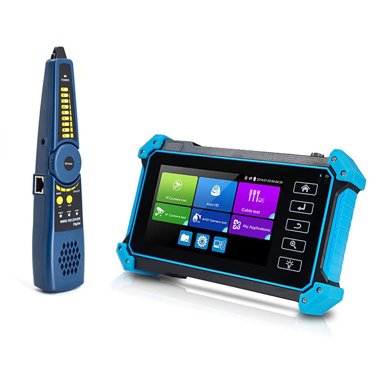 Tester Monitor 5in1 Touch 5" Per CCTV | WiFi, 4K, Test Cavi, IP/TVI/CVI/AHD - Foto 4