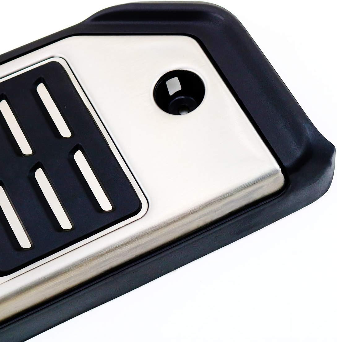 Gas Accelerator Brake Footrest Pedal Cover Compatible for Q7 Q8 2017-2025, Compatible for Porsche Cayenne 2020-2024, Compatible for Touareg 2019-2024 Accessories No Drill - Image 7