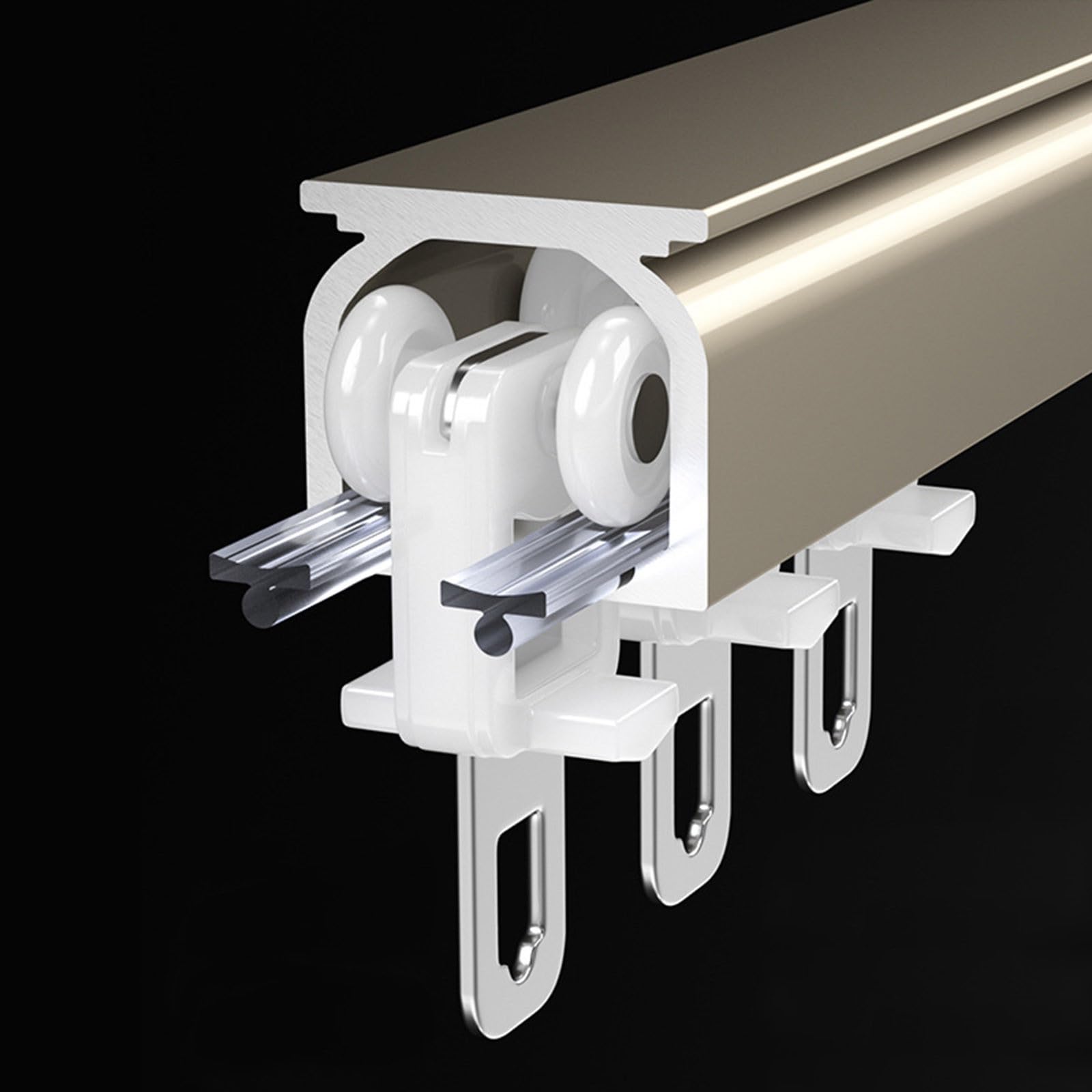 Rail de plafond pour rideaux : aménager un studio avec style