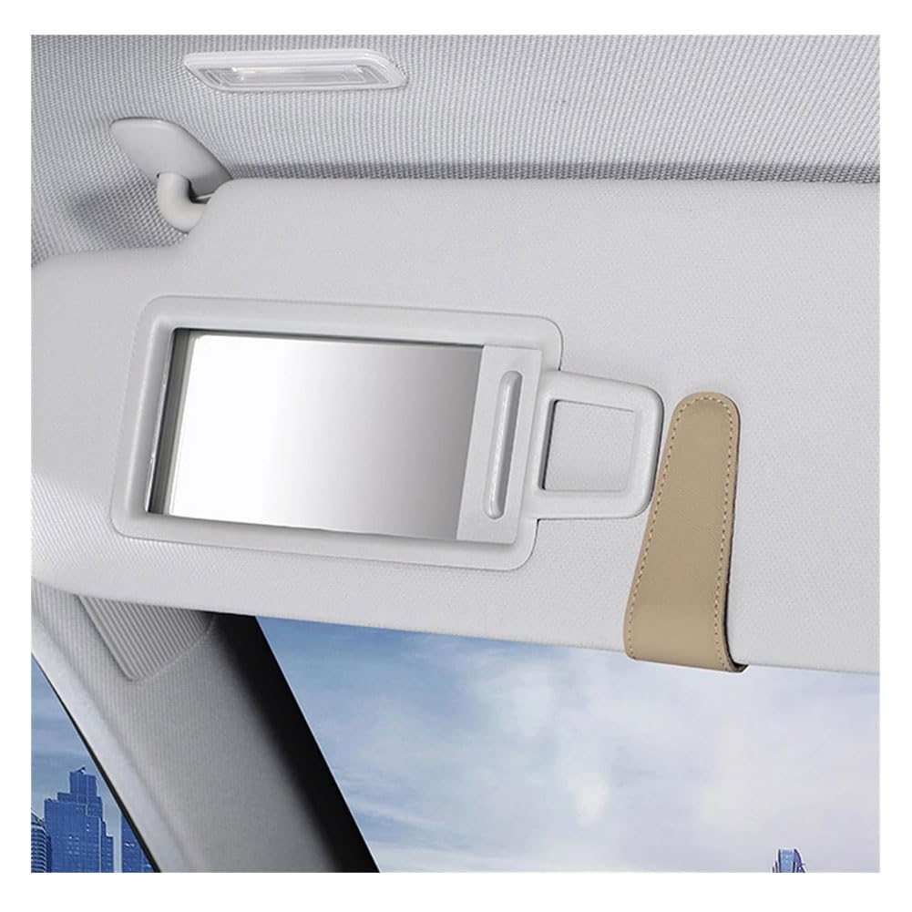 Auto Zonnebril Houder Voor Audi A4 B8 A4 B9 2008-2025, Magnetische Leren Bril Houders Zonneklep Bril Hanger Clip Interieur Organizer Accessoires,C/Red Auto Zonnebril Houder Voor Audi A4 B8 A4 B9 2008-2025, Magnetische Leren Bril Houders Zonneklep Bril Hanger Clip Interieur Organizer Accessoires,C/Red