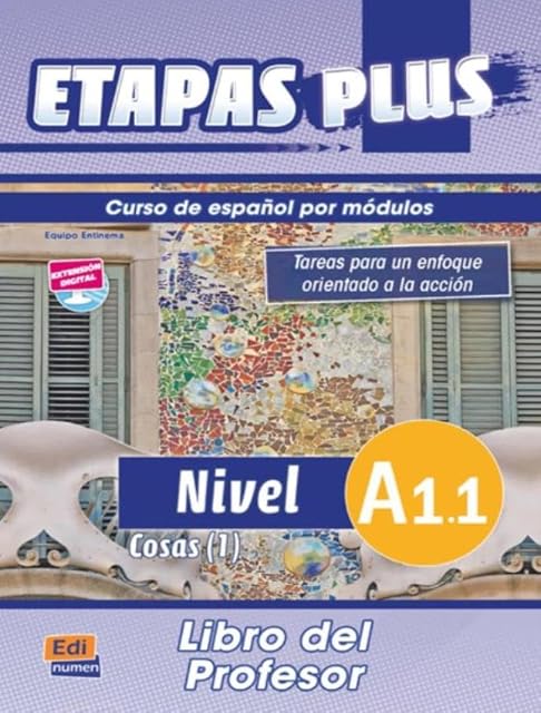 Portada de Etapas Plus Acceso A1 Libro del Profesor