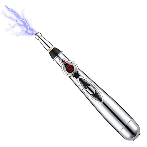 BDSM Toys Electric Shock Wand with 9 Strengths Kinky Sex Toys for Couples | Adjustable estim stick sex wand for BDSM & extreme play. Bondage gear & accessories for women and men. Extreme sex things. - Battery-Powered Version