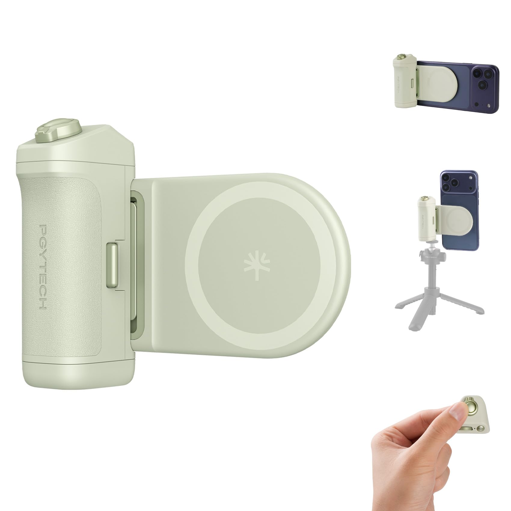 PGYTECH MagCam 2 Smartphone Grip, 3 in 1 Modular Kit, Bluetooth