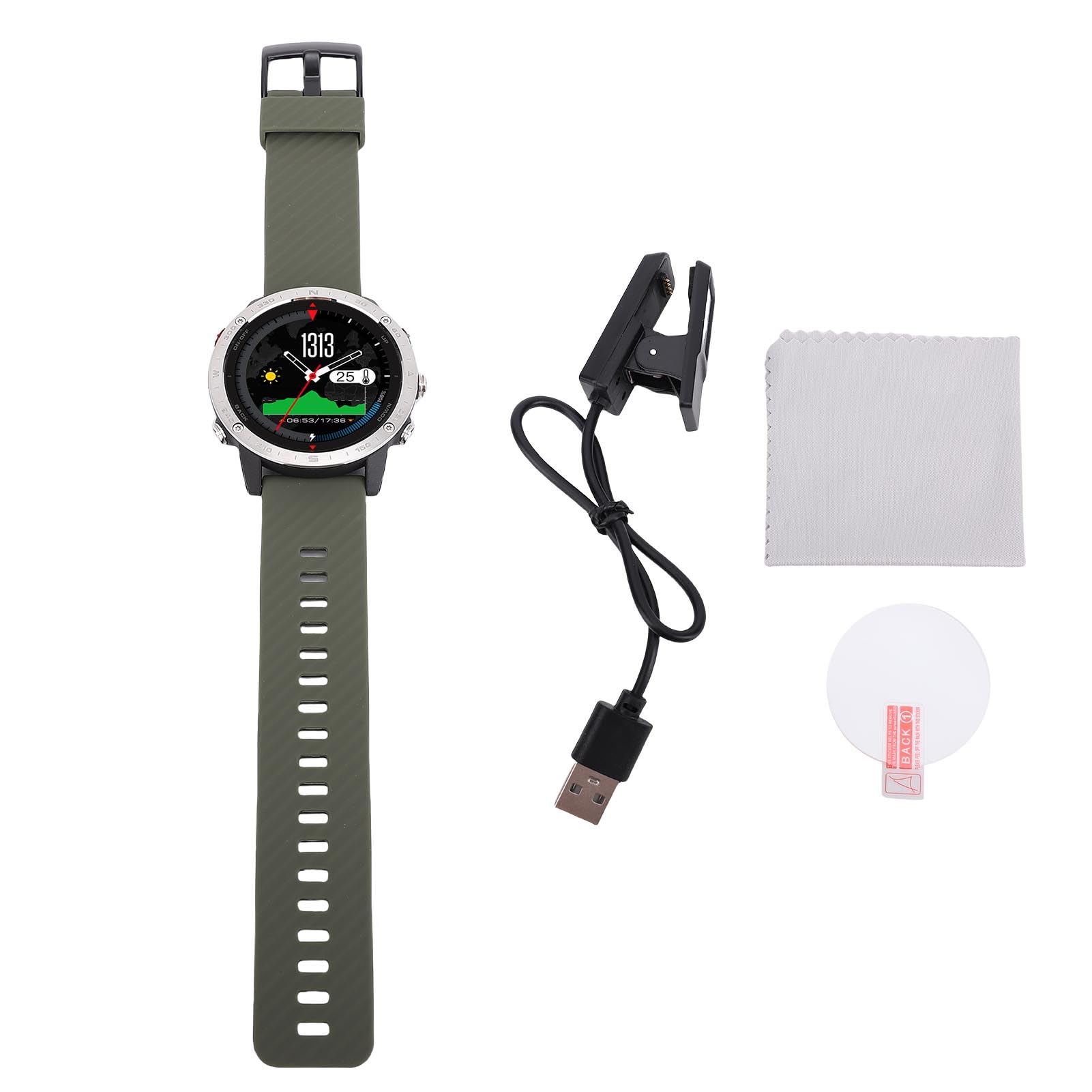 YUYTE Orologio con Fitness Tracker e Impermeabilità 50M per Attività All