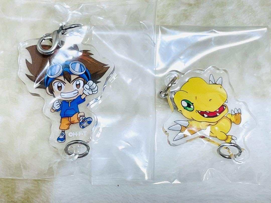 Amazon.co.jp: デジモンアドベンチャー デジモン アクリルチャーム