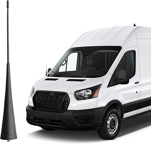 Antena de goma en espiral de 13 pulgadas para Ford Transit Van (2013-2024), Ford Transit 2013, 2014, 2015, 2016, 2017, 2018, 2019, 2020, 2021, 2022,