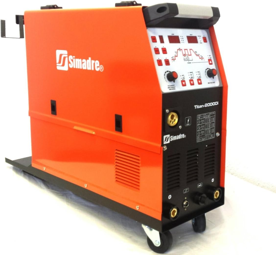 Titan 2000di Synergic Digital Mig/Tig/Mma Welding Machine