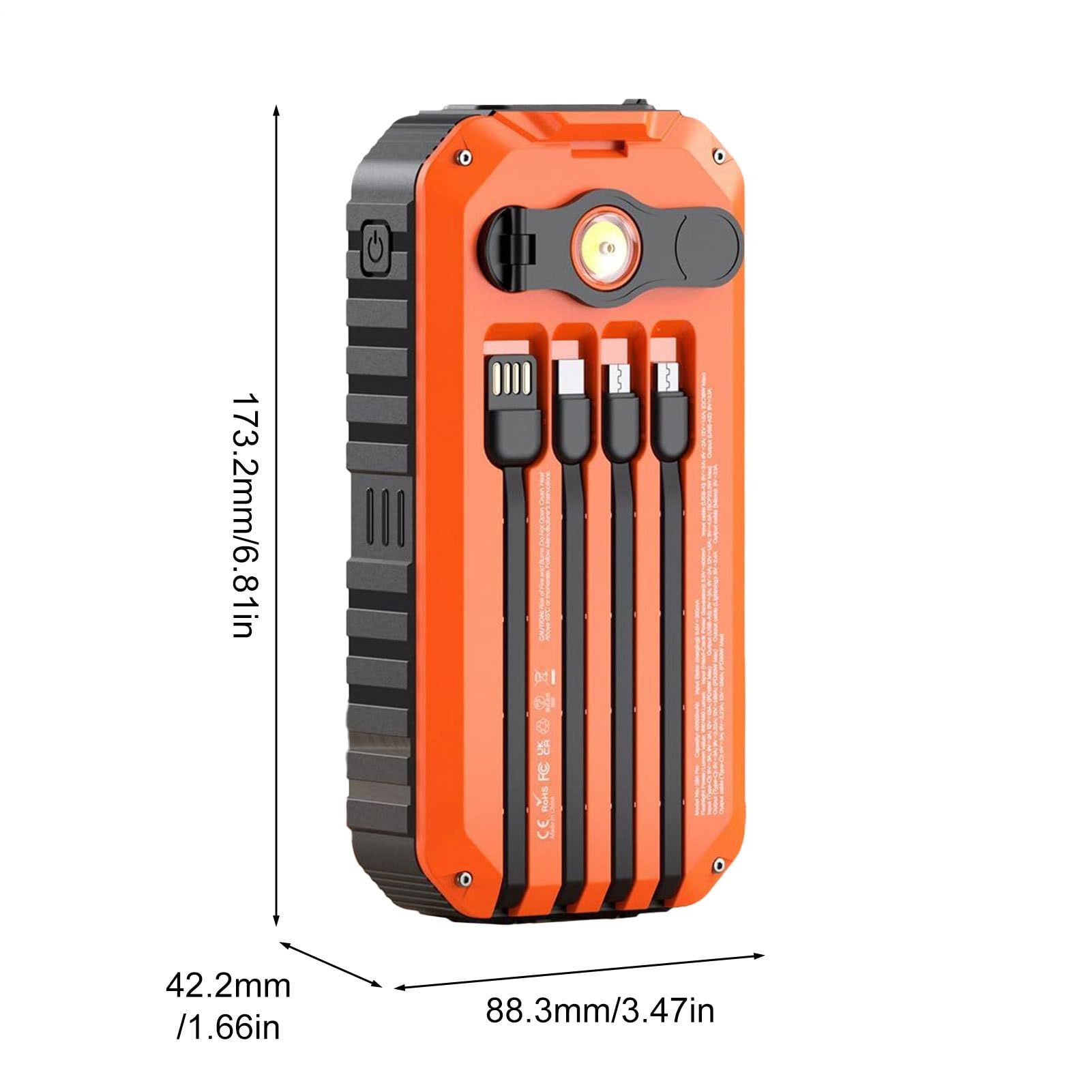 Station de Charge Solaire avec Panneau - Batterie Externe 20000mAh