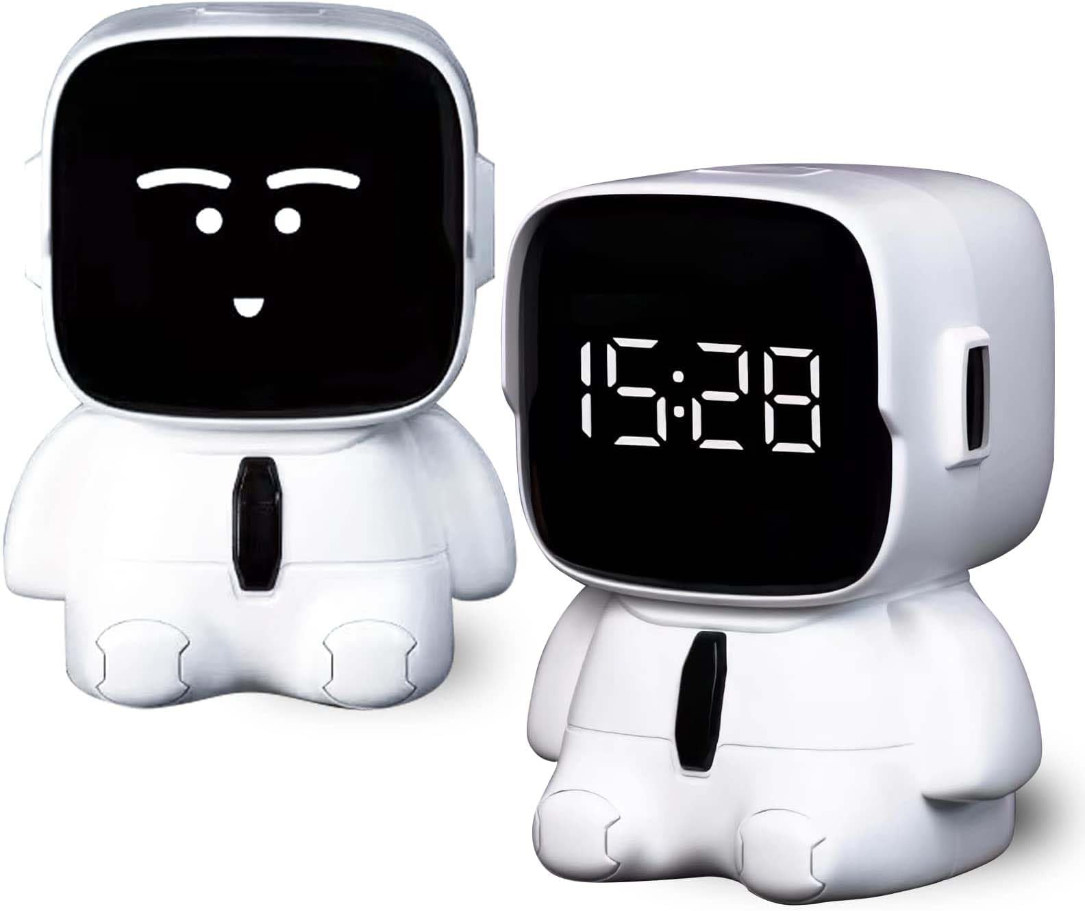 – TERRIFI Kids Digital Alarm Clock, UBC RechargeableLED Electronic Clock, 8 Levels of Volume Adjustment, 12/24H 5 Ringtones, Countdown Timer, Birthday Present for Kids, Teens, Girls(Astronaut)