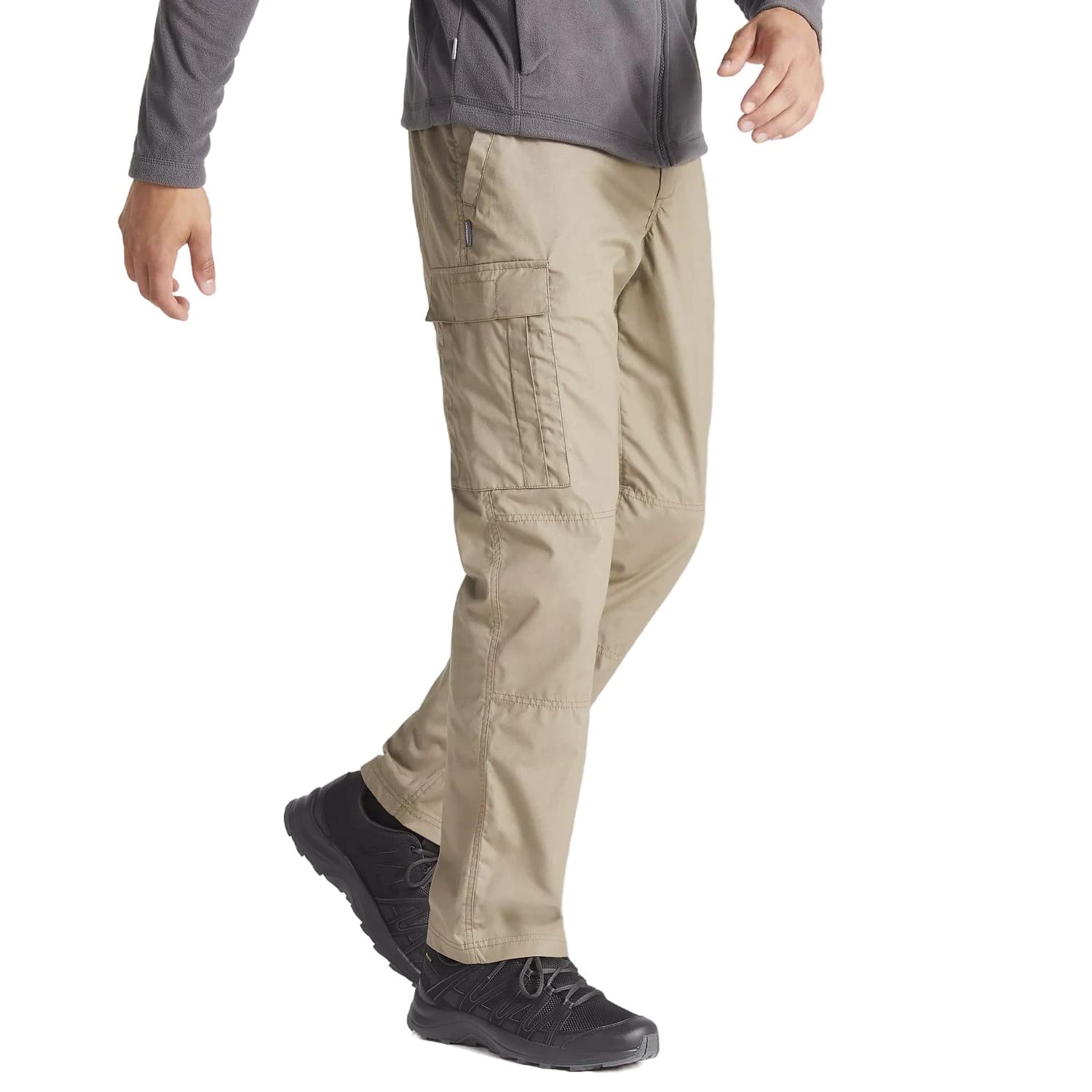 Craghoppers Expert Kiwi Tailored Trousers Anti-Insect Treatment Pebble 40L