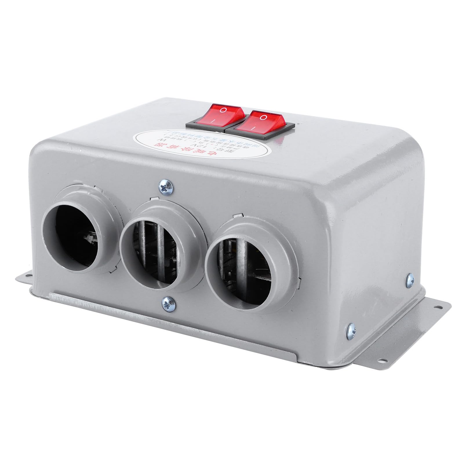 Ventilador de coche, alta tasa de conversión térmica, bajo nivel de ruido, resistente a la corrosión, calefactor de coche de 12 voltios con ventilador para mejorar la temperatura del vehículo en