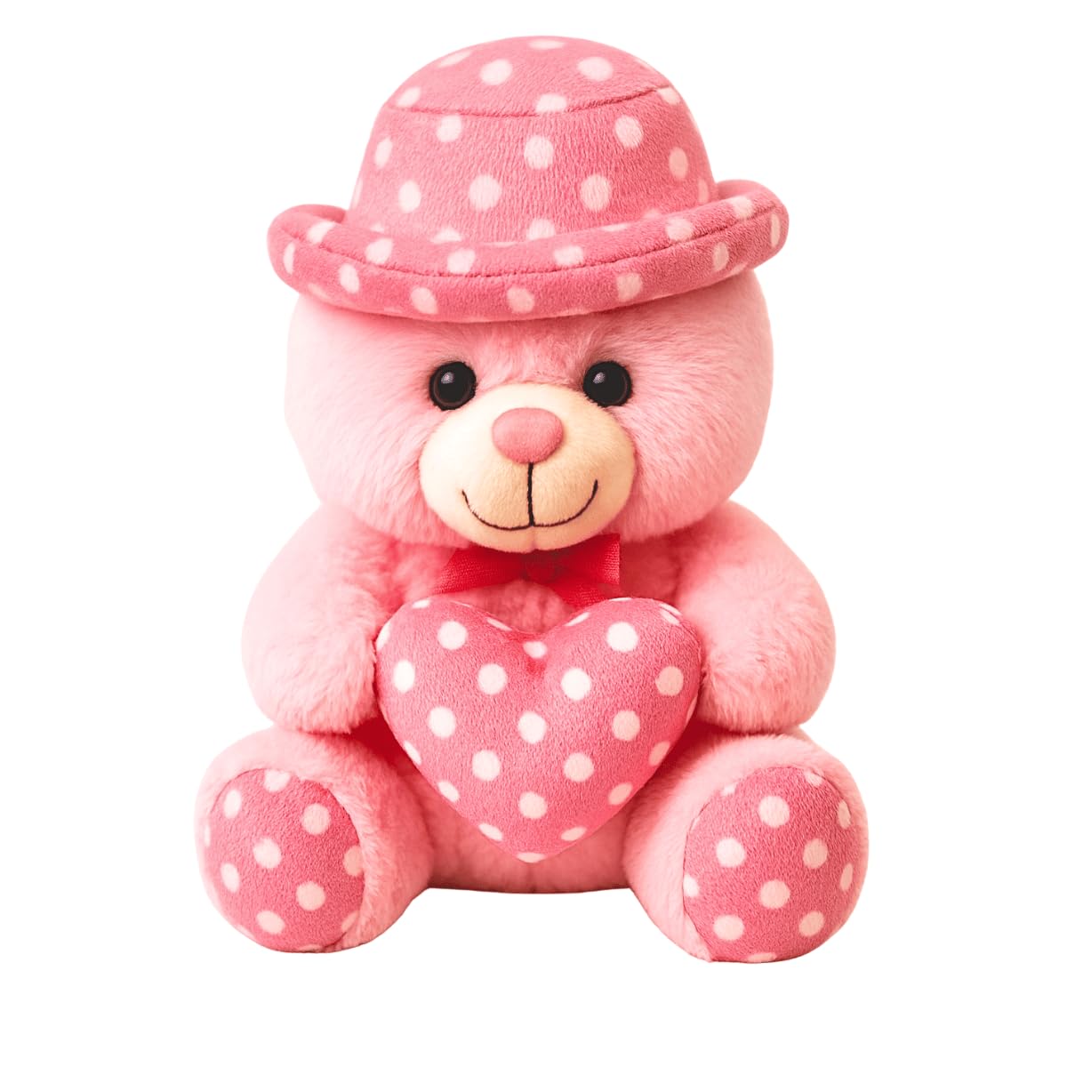 TOYTALES Soft Teddy Bear with Pink Cap 30 cm Plush Stuffed Toy for Kids, Girls & Boys – Cute Birthday, Anniversary & Valentine Gift-image-39