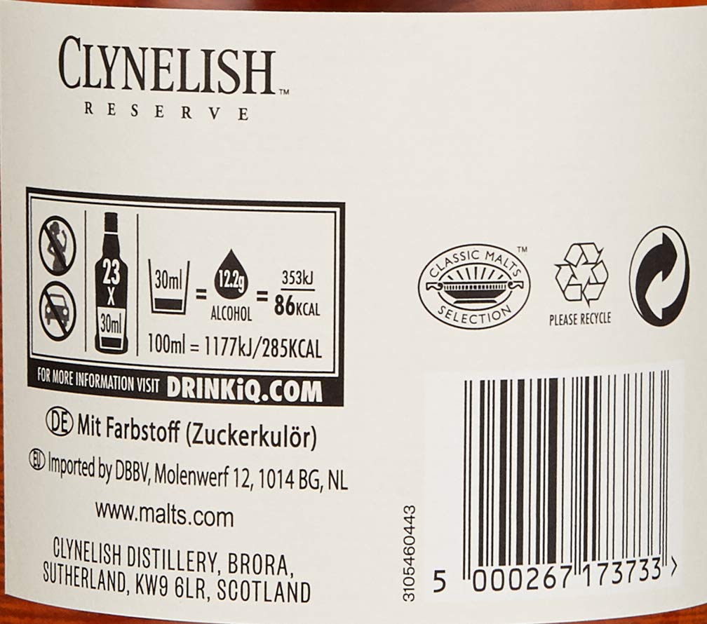 Clynelish Reserve Single Malt Scotch Whisky - Haus Tyrell Game of Thrones Limitierte Edition (1 x 0.7 l)