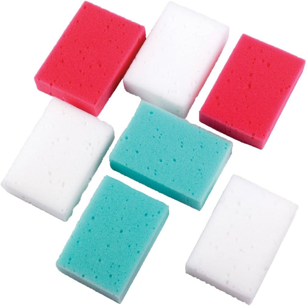 Coral Bath Body Sponge 7 pk