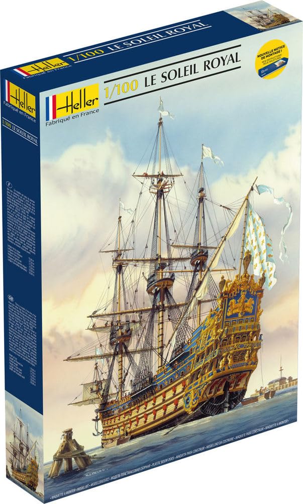 Amazon | Le Soleil Royal Huge Sailing Ship 1/100 Heller