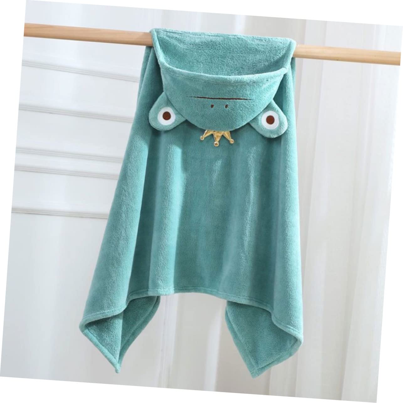 HAPINARY Baby Bathrobe Set Cartoon Hooded Bath Towel Large Size Boys and Girls Bath Towel Absorbent Comfortable for Newborns Toddlers