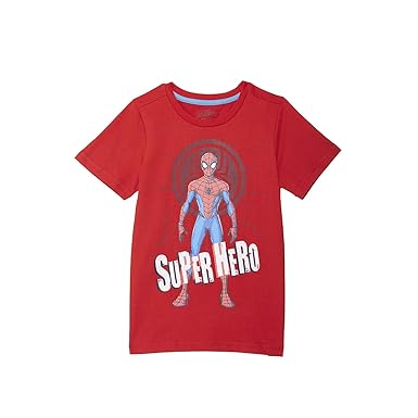 Spiderman By Kidsville Regular fit Boy T-Shirt