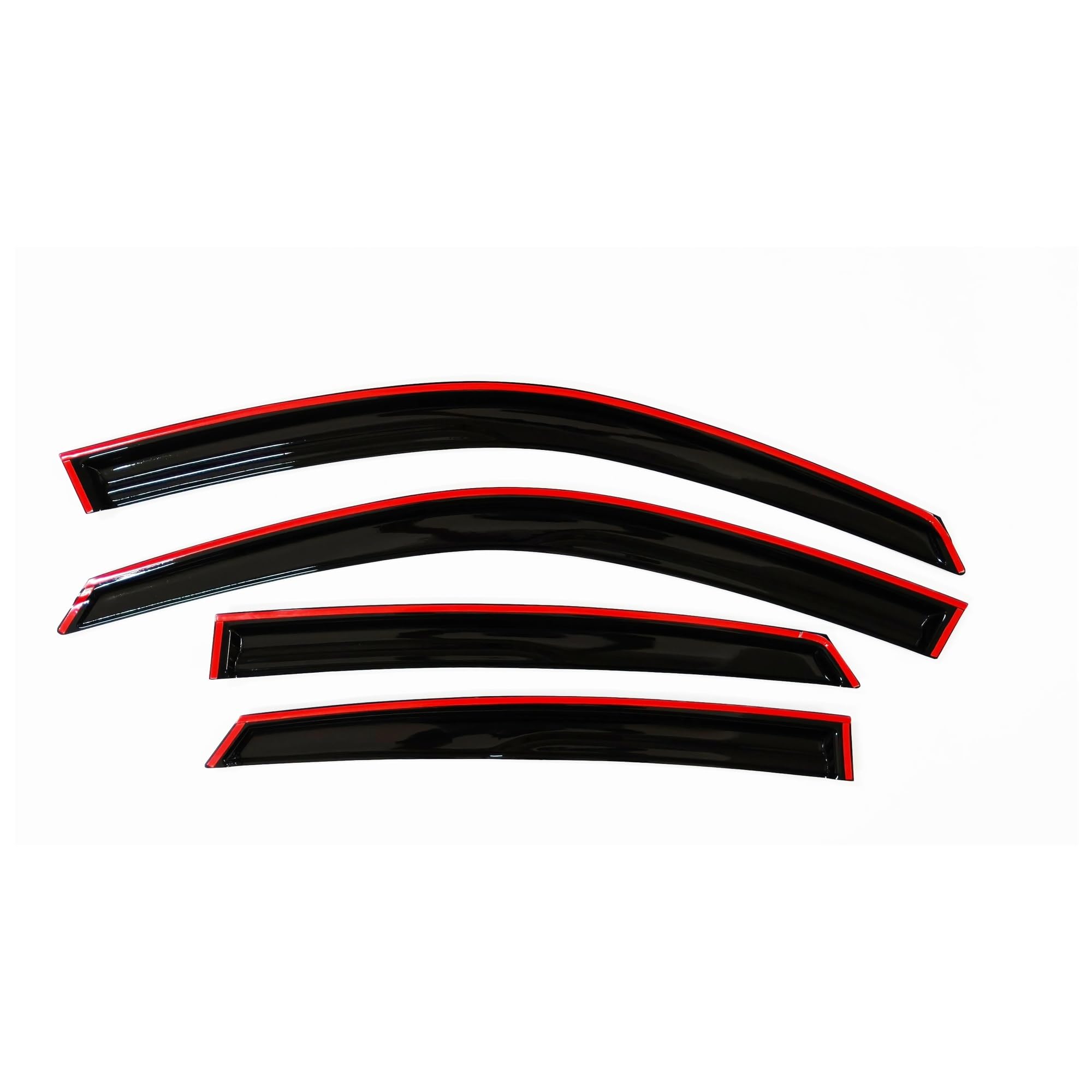Visera Ventana Coche para Civic 2022-2026 Sedan 4 Uds Protector contra La Lluvia Deflector De Viento Protector Meteorológico Coche Visera De Ventana