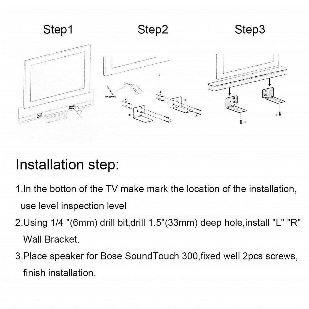 installer bose soundbar 500