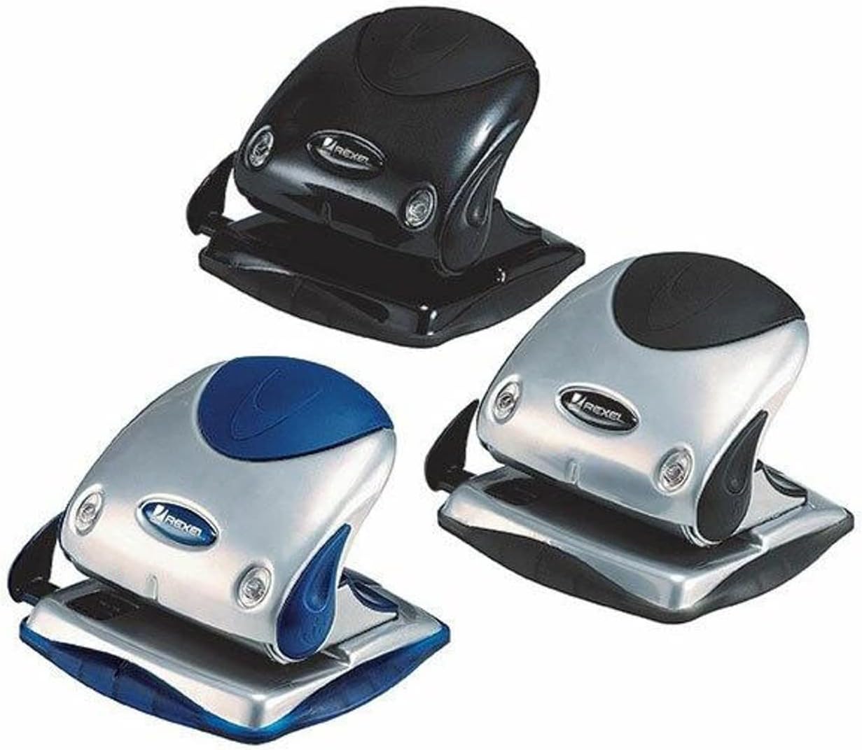 Rexel Precision P240 2 Hole Punch Assorted 40 Sheet Capacity and